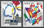 Noorwegen 1994 - Yvert 1104-1105 - Lillehammer (ST), Postzegels en Munten, Postzegels | Europa | Scandinavië, Verzenden, Noorwegen
