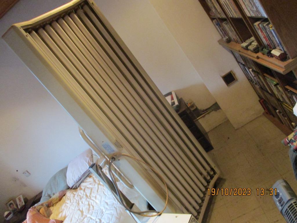 zonnebank, Ophalen, Zo goed als nieuw, Zonnebank enkelzijdig