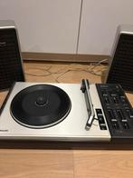 Vintage platenspeler met boxen, Audio, Tv en Foto, Platenspelers, Ophalen, Gebruikt, Platenspeler, Philips