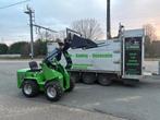 Te huur !!!!Mini wiellader/shovel/ skidsteer, Zakelijke goederen, Machines en Bouw | Kranen en Graafmachines, Ophalen, Wiellader of Shovel