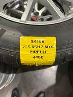 Originele Jaguar 5x108 225/65/R17 PIRELLI M+S winterkit, Auto-onderdelen, Banden en Velgen, Ophalen, Gebruikt, 17 inch, Winterbanden