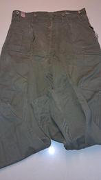 BELGIQUE - ABL - PANTALON DE TOILE BATTLE DRESS - 1959, Ophalen of Verzenden, Landmacht, Kleding of Schoenen