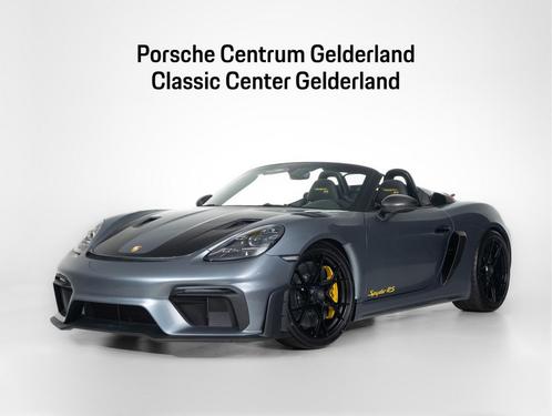 Porsche 718 Spyder RS, Auto's, Porsche, Bedrijf, Cruise Control, Lederen bekleding, Metaalkleur, Benzine, Cabriolet, Automaat