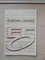 Koorpartituren      'Europa Cantat", Muziek en Instrumenten, Bladmuziek, Ophalen of Verzenden, Gebruikt, Zang