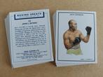 Boxing Greats complete set 25 chromos boksers 1991, Ophalen of Verzenden, Zo goed als nieuw, Poster, Plaatje of Sticker