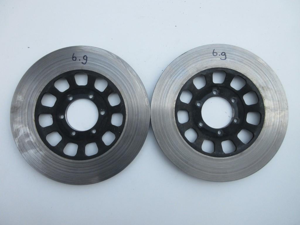 Yamaha XS750 remschijven set XS 750 remschijf rem schijven, Enlèvement ou Envoi, Utilisé