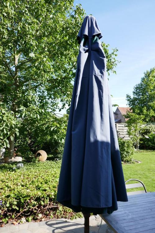 Parasol van 4 meter diameter, Tuin en Terras, Parasols, Gebruikt, Stokparasol, 3 tot 4 meter, Ophalen