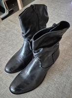 Lederen botjes  -  maat 37 - zo goed als nieuw!, Ophalen