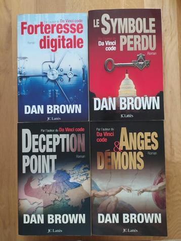 4 romans van Dan Brown beschikbaar voor biedingen