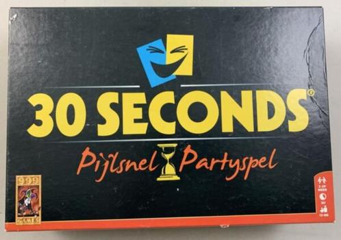 30 Seconds Pijlsnel Partyspel spel 999 Games Compleet, Hobby en Vrije tijd, Gezelschapsspellen | Bordspellen, Gebruikt, Ophalen of Verzenden