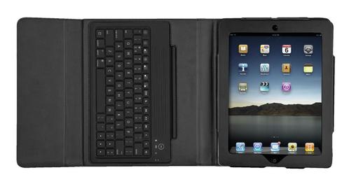 Ipad - tablet hoes met bluetooth keyboard voor (Trust), Informatique & Logiciels, Housses pour tablettes, Comme neuf, Enlèvement ou Envoi