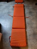 2 coussins pour chaise longue + housse, Tuin en Terras, Ligbedden, Ophalen, Zo goed als nieuw, Overige materialen