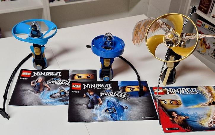 Lego Ninjago 70634/70635 + 70644 Spinjitzu Masters, Enfants & Bébés, Jouets | Duplo & Lego, Utilisé, Lego, Ensemble complet, Enlèvement ou Envoi