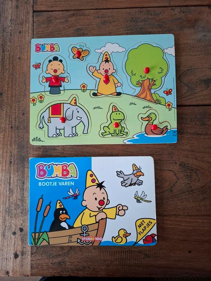 Bumba puzzel , Bumbaboekje met flapjes., Kinderen en Baby's, Speelgoed | Babyspeelgoed, Ophalen of Verzenden