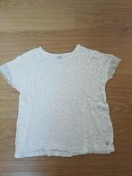 Chique wit/gouden t-shirt CKS 8j, Kinderen en Baby's, Kinderkleding | Maat 128, Meisje, Cks, Ophalen of Verzenden, Zo goed als nieuw