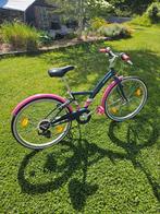 Velo btwin 50c - en parfait état - rose et bleu - 20pouces, Ophalen, Btwin - Décathlon, Zo goed als nieuw, Handrem