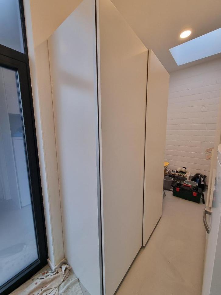 BUITENKANS - IKEA PAX wit met schuifdeuren 236H x 66D x 150B, Huis en Inrichting, Kasten | Kleerkasten, Zo goed als nieuw, 200 cm of meer