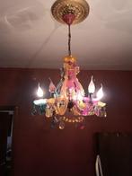 Hanglamp Tiffany Style (gekleurd), Huis en Inrichting, Lampen | Hanglampen, Tiffany, Kunststof, Gebruikt, 50 tot 75 cm