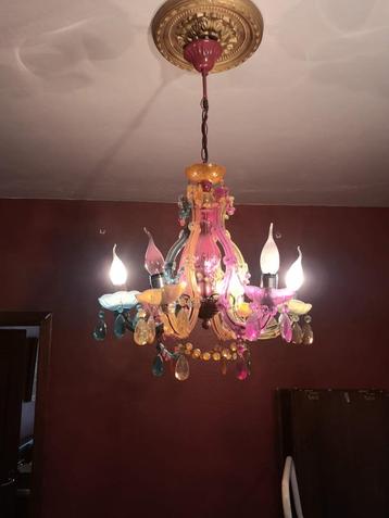 Hanglamp Tiffany Style (gekleurd)