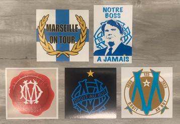 Set van 100 Marseille-stickers beschikbaar voor biedingen