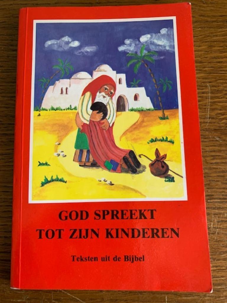Kinderbijbel "God spreekt tot zijn kinderen", Boeken, Godsdienst en Theologie, Zo goed als nieuw, Christendom | Katholiek, Ophalen of Verzenden