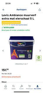 Levi’s Ambiance - eierschaal 5l, Doe-het-zelf en Bouw, Ophalen, Nieuw