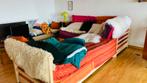 Prachtige modulaire en kleurrijke zetel te koop, Ophalen, Hout, Gebruikt, 75 tot 100 cm