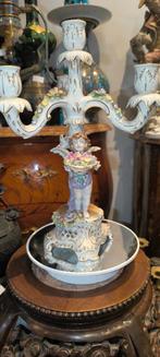 Duitse Porselein kandelaar, Ophalen