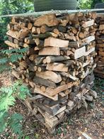 HalfDroog Gekloven Brandhout | 0471594993, Tuin en Terras, Brandhout, Verzenden, Blokken