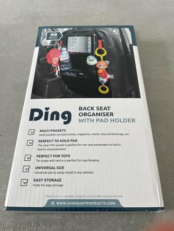 Ding organiser voor achterstoel beschikbaar voor biedingen