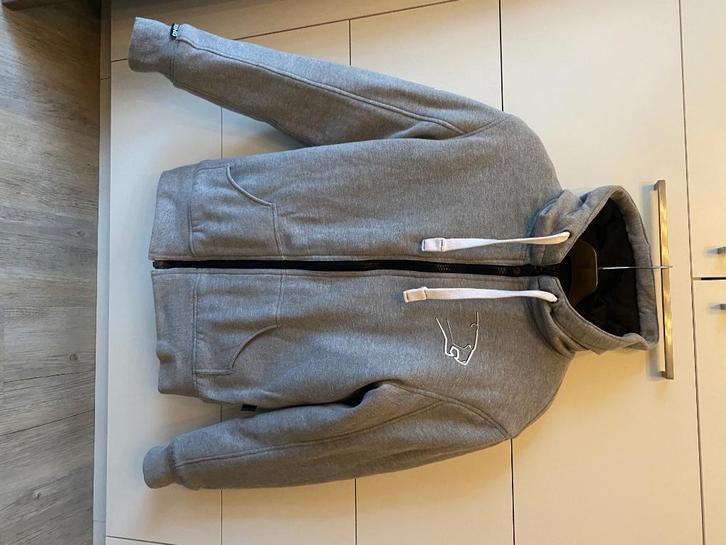 Motorjas bering, helm, handschoenen en windstopper, Motoren, Kleding | Motorkleding, Jas | textiel, Heren, Tweedehands, Ophalen