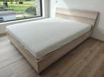 Tweepersoonsbed 160 x 200cm incl. matras, Huis en Inrichting, Ophalen, Tweepersoons, Zo goed als nieuw, 200 cm