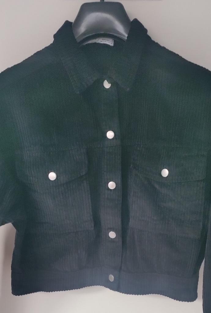 Pull & Bear velours vestje   ZGAN   S, Kleding | Dames, Truien en Vesten, Nieuw, Maat 36 (S), Zwart, Ophalen of Verzenden