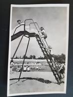 Postkaart Plage ( Halve Maan ) Strand Schuif af ), Ophalen of Verzenden, 1940 tot 1960, Ongelopen, Vlaams-Brabant