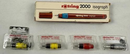 Rotring 2000 Isograph technische tekenpen pen fineliner, Hobby en Vrije tijd, Tekenen, Zo goed als nieuw, Verzenden
