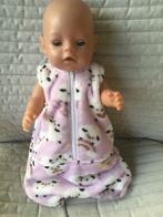 231. Babyborn: Nieuwe roze slaapzak in  knuffelfleece, Ophalen of Verzenden, Nieuw, Babypop