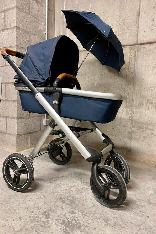 DUBATTI kinderwagen BLUE - COMPLEET - veel accessoires, Kinderen en Baby's, Babywiegjes en Ledikanten, Ophalen of Verzenden