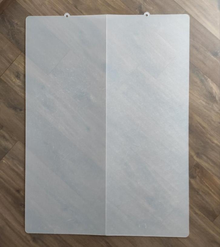 Kunststof vloerbeschermer, nauwelijks gebruikt, Huis en Inrichting, Overige Huis en Inrichting, Zo goed als nieuw, Ophalen