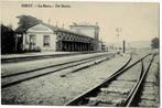 Diest La Gare - De Statie circulée en 1908, Verzamelen, Postkaarten | België, Verzenden, Voor 1920, Gelopen, Vlaams-Brabant