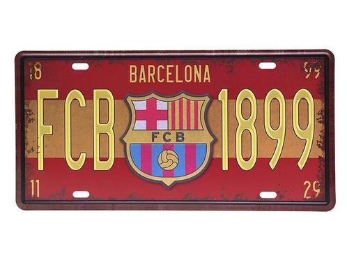 USA Ltd Edition 'Barcelona FC 1899' alu herdenkingsplaat, Verzamelen, Blikken, Nieuw, Overige, Overige merken, Verzenden