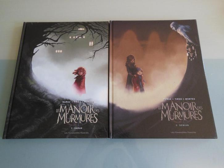 Lot BD Le manoir des murmures 1 à 2 Comme neuf, Boeken, Stripverhalen, Zo goed als nieuw, Ophalen of Verzenden