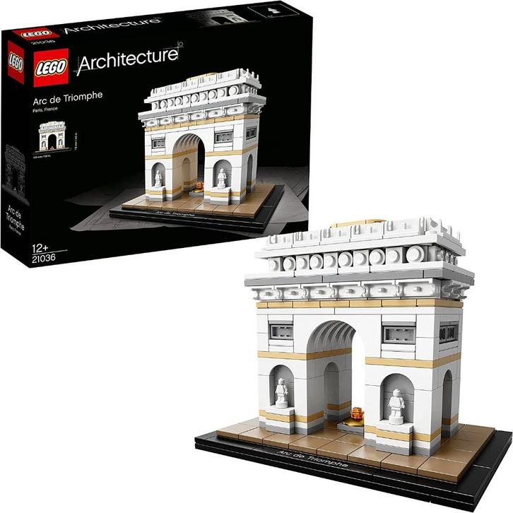 Lego Architecture 21036 Arc de Triomphe, Enfants & Bébés, Jouets | Duplo & Lego, Neuf, Lego, Ensemble complet, Enlèvement ou Envoi
