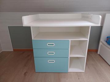 Commode / bureau STUVA / FRITIDS Ikea - lichtblauw beschikbaar voor biedingen