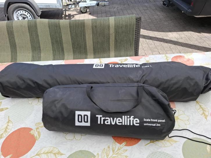 zij - en frontwand voor luifel, Caravans en Kamperen, Voortenten en Luifels, Travellife, Ophalen