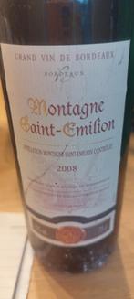 Montagne saint emilion 2008, Collections, Vins, Comme neuf, Enlèvement ou Envoi