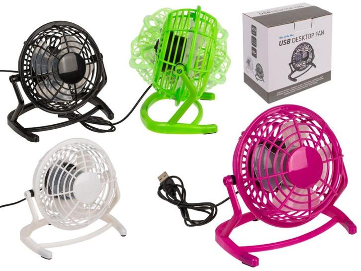 Tafel ventilator met USB aansluiting, Elektronische apparatuur, Ventilatoren, Nieuw, Tafelventilator, Ophalen of Verzenden