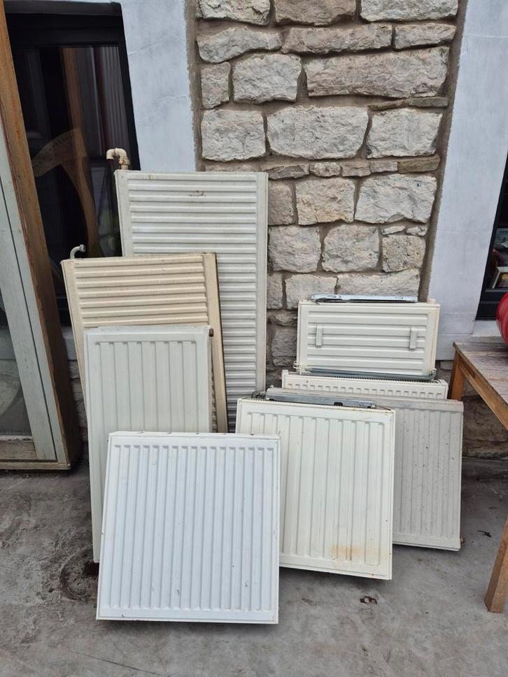 Radiateurs aciers, Doe-het-zelf en Bouw, Verwarming en Radiatoren, Gebruikt, Ophalen