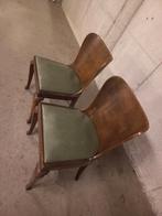 De Coene ´toegewezen aan´ 2 art nouveau/deco stoelen, Antiek en Kunst, Ophalen