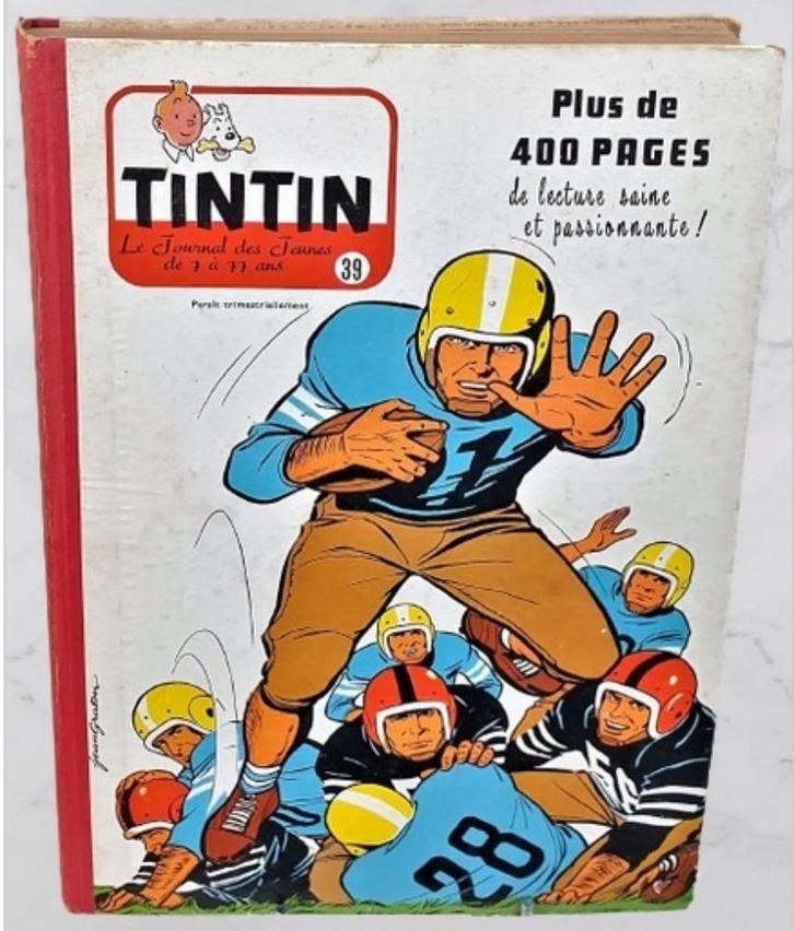 1958 (Recueil N° 39) Tintin (Album du journal) - Éd. belge, Livres, BD, Utilisé, Une BD, Enlèvement ou Envoi