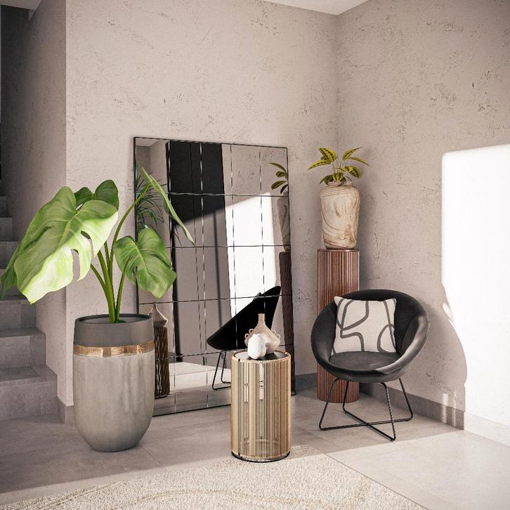 2 fauteuils en velours Maisons du Monde – Modèle HIPOP, Huis en Inrichting, Zetels | Zetels en Chaises Longues, Zo goed als nieuw